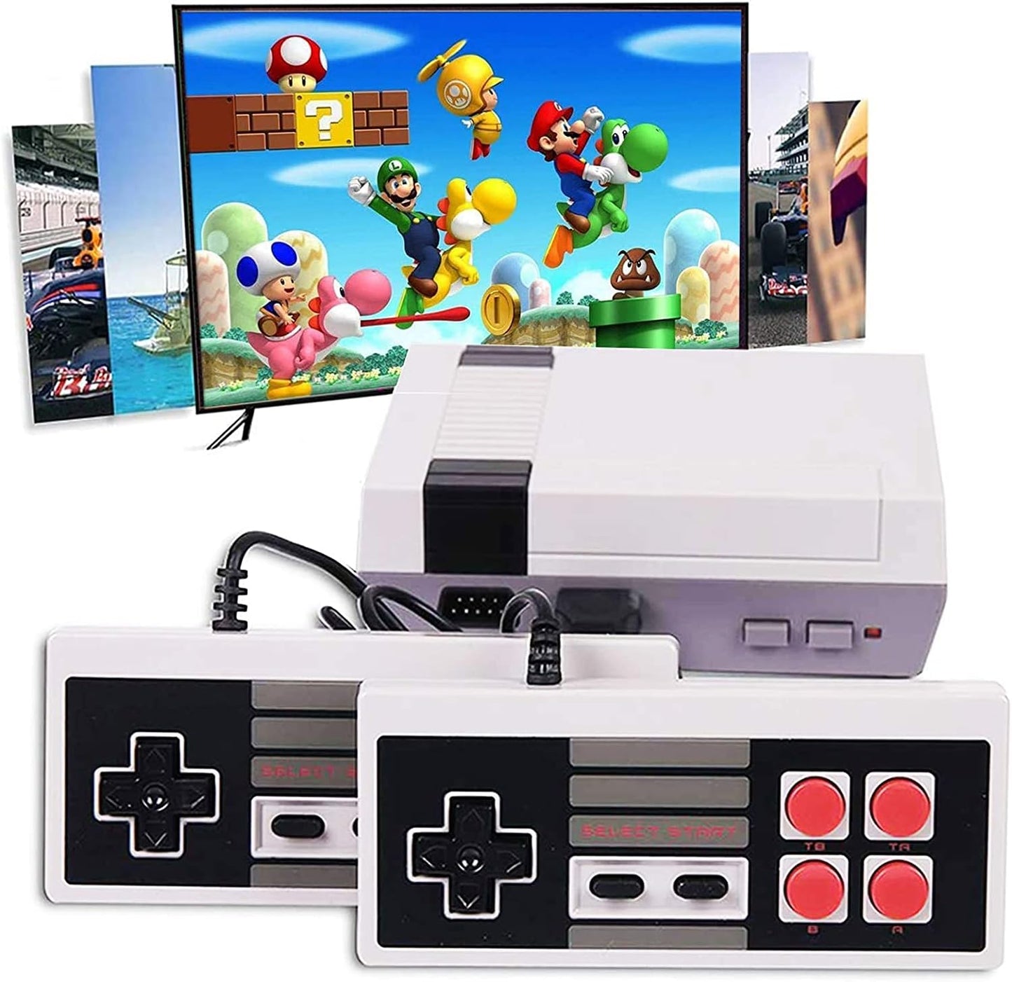 620 Classic Video Game Mini Retro Game Console Containts