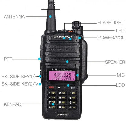 Baofeng UV-9R Plus Waterproof Dual-Band Two-Way Radio (1 Piece ) BangBang