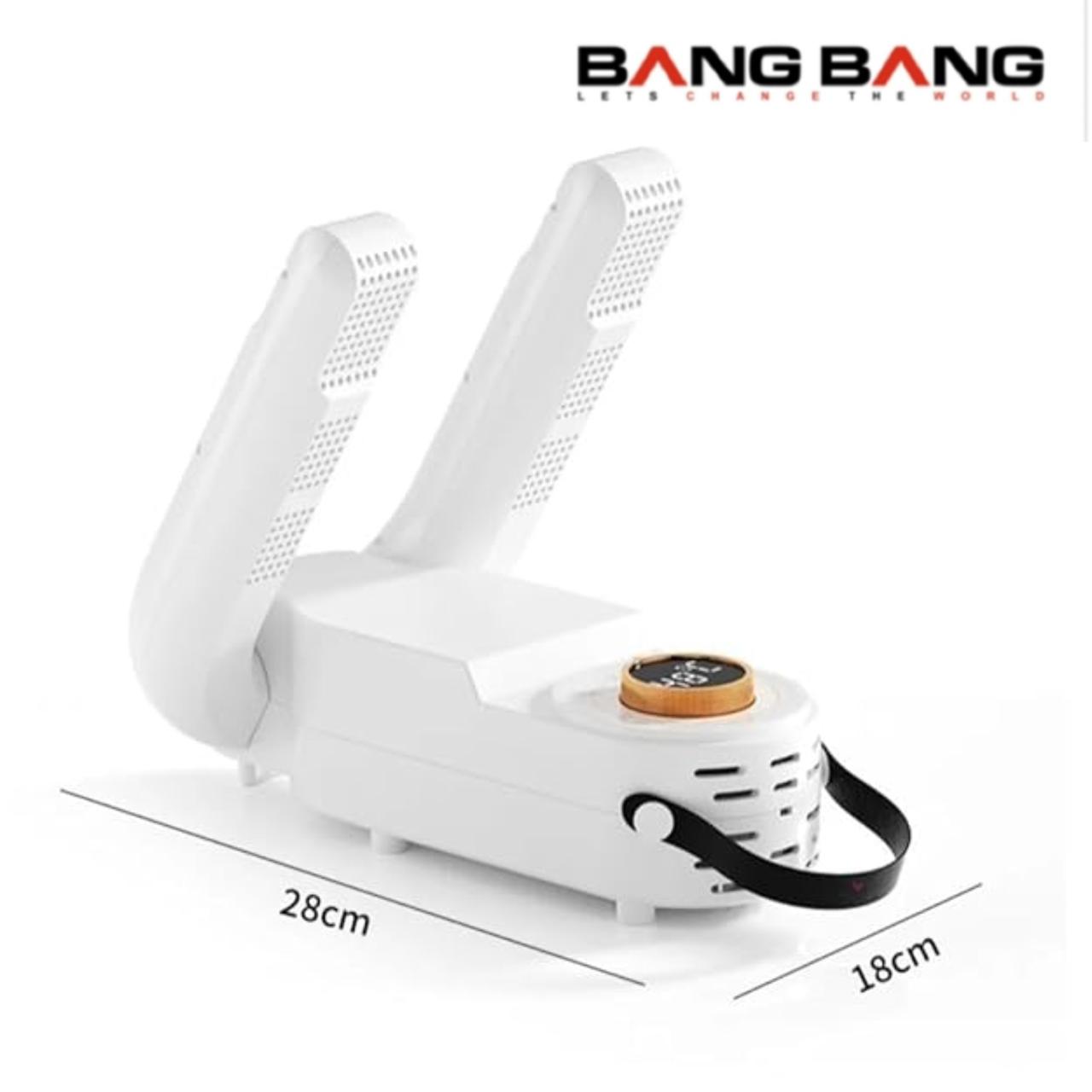 BANG BANG Multifunctional Foldable Shoe Dryer, Instant Heating Shoes Warmer Intelligent Disinfection Deodorizing Shoe Dryer Suitable for All Kinds of Shoes
