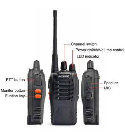 Baofeng BF-888s Walkie Talkie ( Pair ) BangBang