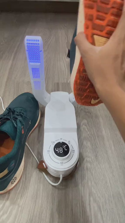 BANG BANG Multifunctional Foldable Shoe Dryer, Instant Heating Shoes Warmer Intelligent Disinfection Deodorizing Shoe Dryer Suitable for All Kinds of Shoes